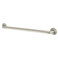 Discount Restoration 30" Brass Decorative Grab Bar in Polished Nickel Grab Bars