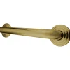Online Restoration 16" Brass Decorative Grab Bar in Polished Brass Grab Bars