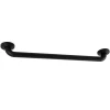 Best Restoration 24" Brass Decorative Grab Bar in Matte Black Grab Bars