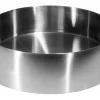 Discount 15" Round Stainless Steel Bathroom Vessel Sink with Drain in Silver Stainless Steel Sinks|Above Counter / Vessel Sinks
