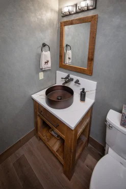 Clearance 15" Round Stainless Steel Bathroom Vessel Sink with Drain in Bronze Stainless Steel Sinks|Above Counter / Vessel Sinks