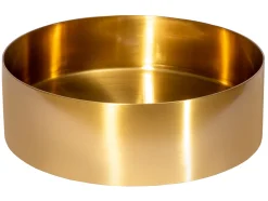 Best 15" Round Stainless Steel Bathroom Vessel Sink with Drain in Gold Stainless Steel Sinks|Above Counter / Vessel Sinks