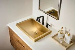Best Barolo Two Handle Widespread Art Deco Modern Luxury Bathroom Faucet in Matte Black- RVF5236MB 8