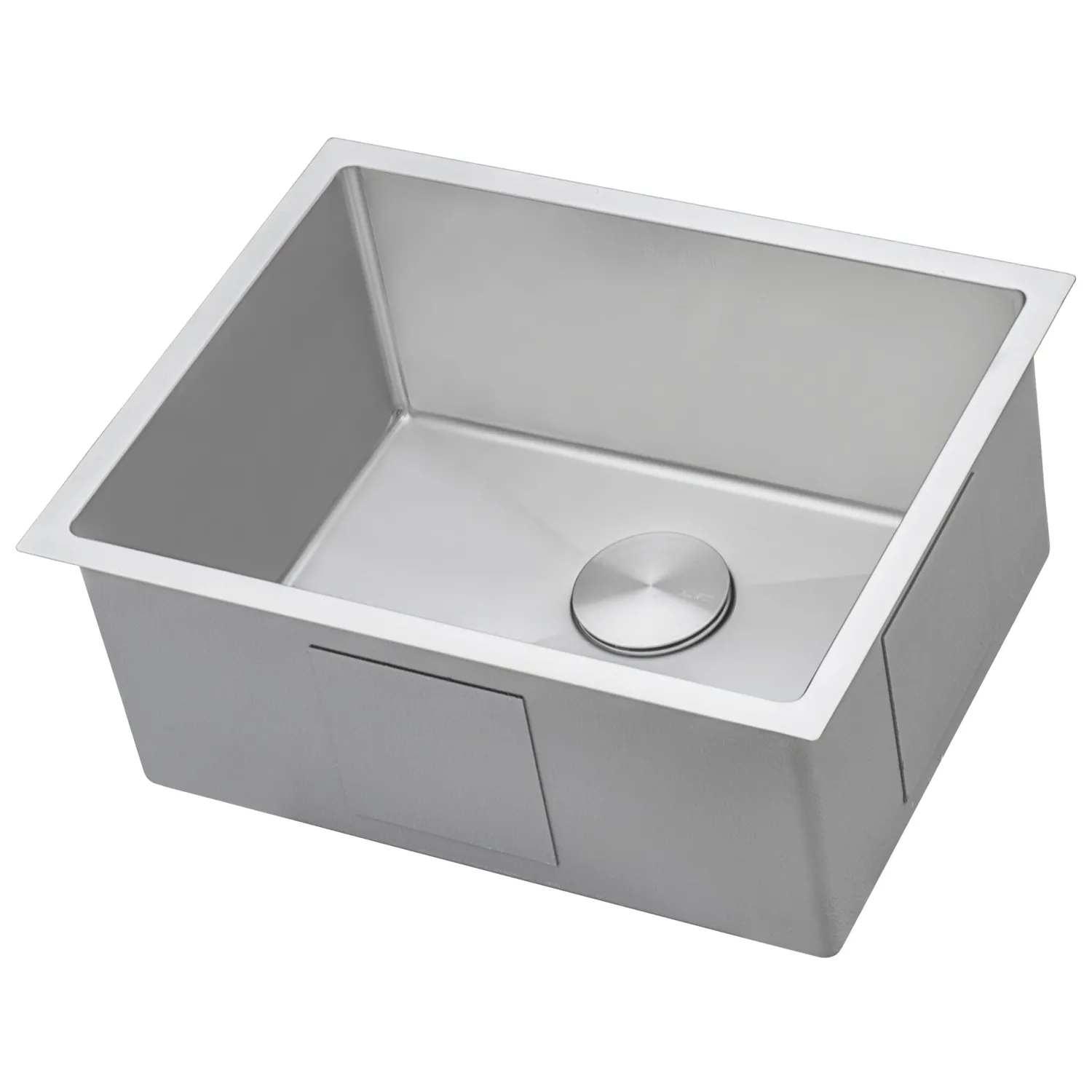 Clearance 12" Deep Small Radius 23" Undermount Laundry Sink Stainless Steel Sinks|Single Bowl Sinks