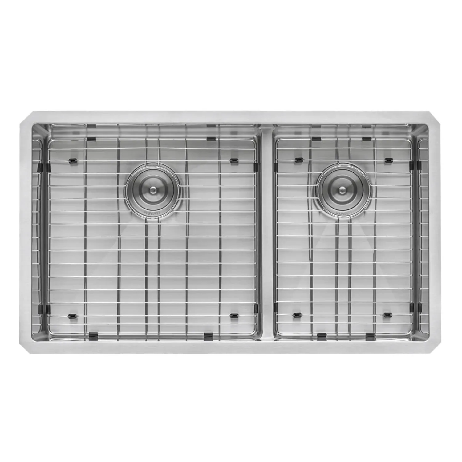 Outlet 36" Double Bowl Kitchen Sink with Low Divder Stainless Steel Sinks|Double Bowl Sinks