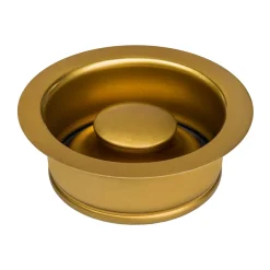 New Garbage Disposal Flange for Kitchen Sinks Sink Drains, Disposer Flanges & Air Gaps|Gunmetal, Brass, & Gold