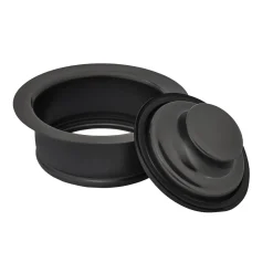 New Garbage Disposal Flange for Kitchen Sinks Sink Drains, Disposer Flanges & Air Gaps|Gunmetal, Brass, & Gold