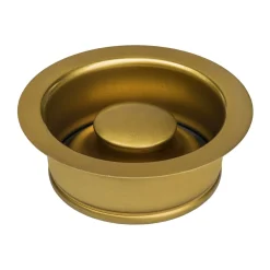 New Garbage Disposal Flange for Kitchen Sinks Sink Drains, Disposer Flanges & Air Gaps|Gunmetal, Brass, & Gold