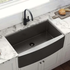 New Garbage Disposal Flange for Kitchen Sinks Sink Drains, Disposer Flanges & Air Gaps|Gunmetal, Brass, & Gold