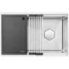 Sale 30" OSD Workstation Scratch Resistant Hex Bottom Stainless Steel Kitchen Sink Workstation Sinks|Stainless Steel Sinks