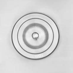 Clearance RVA1025 Kitchen Sink Basket Strainer in Stainless Steel Sink Drains, Disposer Flanges & Air Gaps