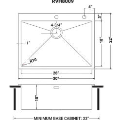RVH8009 30 x 22