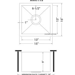 RVH7115 15 x 15