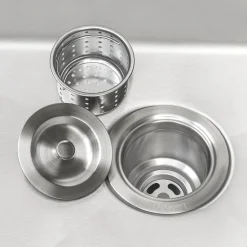 RVU6022 Topmount 22" x 22" x 12" Deep 16 Gauge Stainless Steel Laundry Utility Sink Stainless Steel Sinks|Single Bowl Sinks