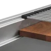 Hot 33" Stainless Topmount Two-Tiered Workstation Kitchen Sink Drop-In / Top Mount Sinks|Stainless Steel Sinks