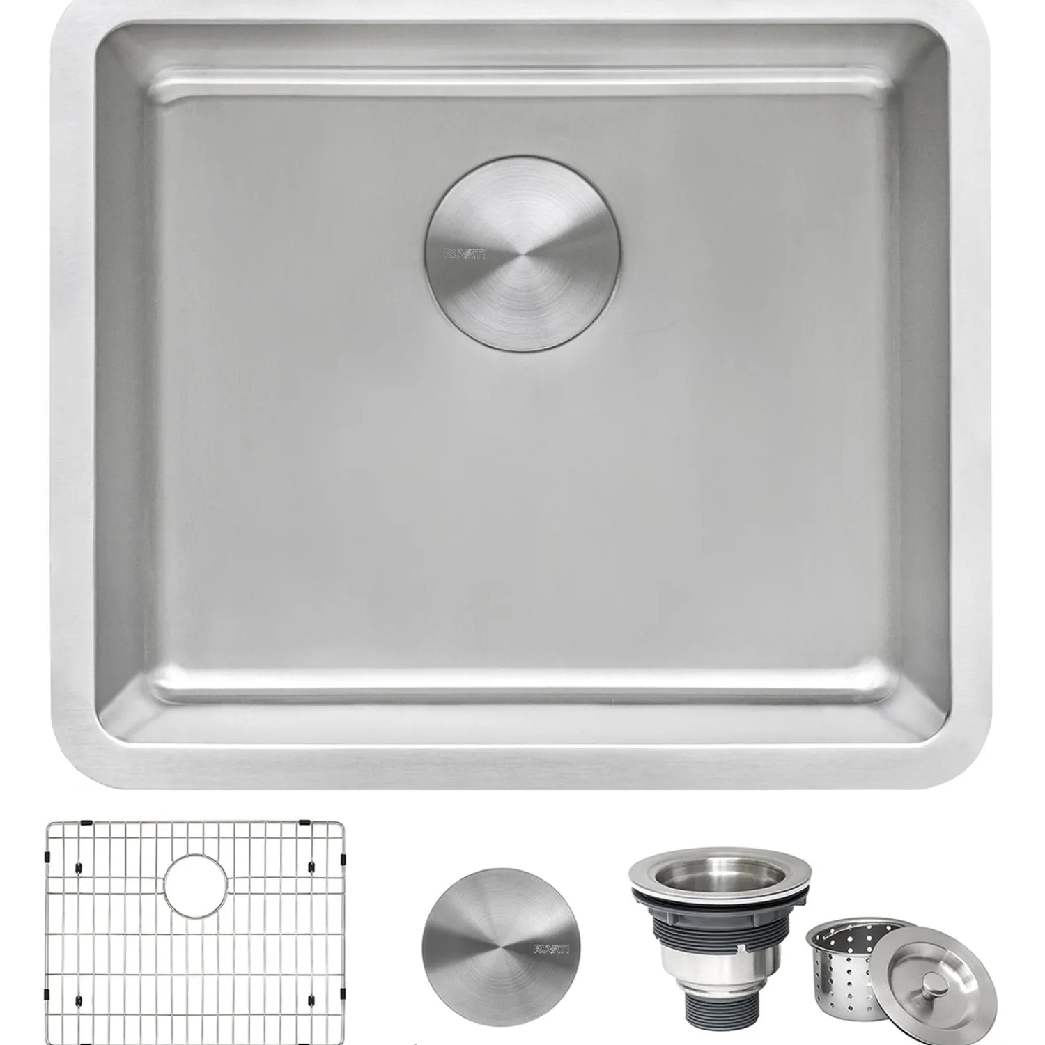 20" Undermount Bar Prep 16 Gauge Stainless Steel Kitchen Sink Stainless Steel Sinks|Sinks For Tight Spaces