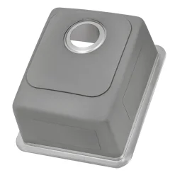 Outlet 15" Undermount Bar Prep 16 Gauge Stainless Steel Kitchen Sink Stainless Steel Sinks|Single Bowl Sinks