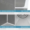 Discount 12" Undermount Bar Prep Tight Raduis 16 Gauge Stainless Steel Kitchen Sink Stainless Steel Sinks|Single Bowl Sinks