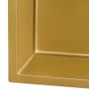 New 14" Undermount 16 Gauge Matte Gold Bar Prep Sink Gunmetal, Brass, & Gold|Bar / Prep Sinks