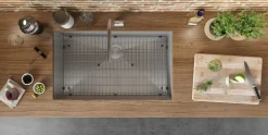 Clearance 32" Undermount 16 Gauge Tight Radius Stainless Steel Single Bowl Kitchen Sink Stainless Steel Sinks|Single Bowl Sinks