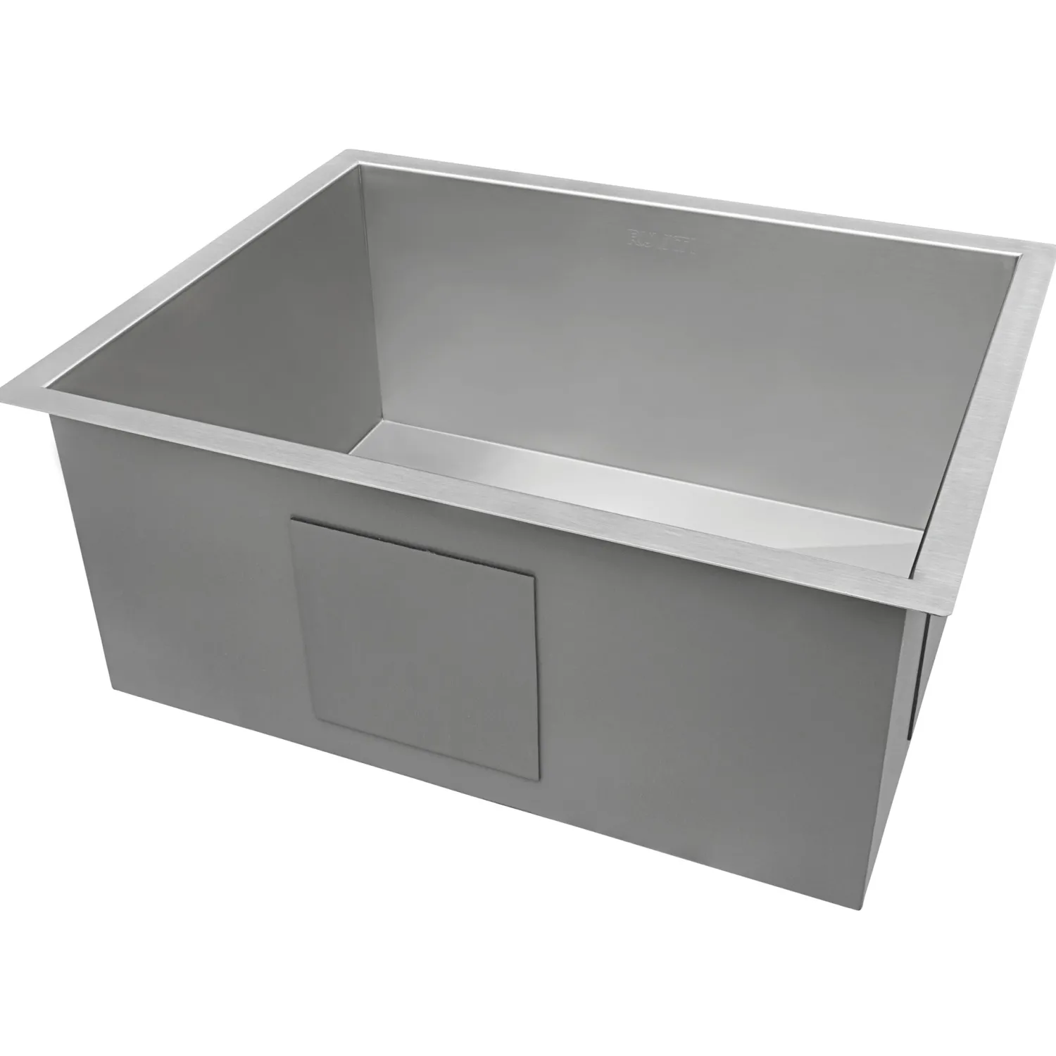 Discount 23" Undermount 16 Gauge Zero Radius Stainless Steel Single Bowl Kitchen Sink Stainless Steel Sinks|Single Bowl Sinks