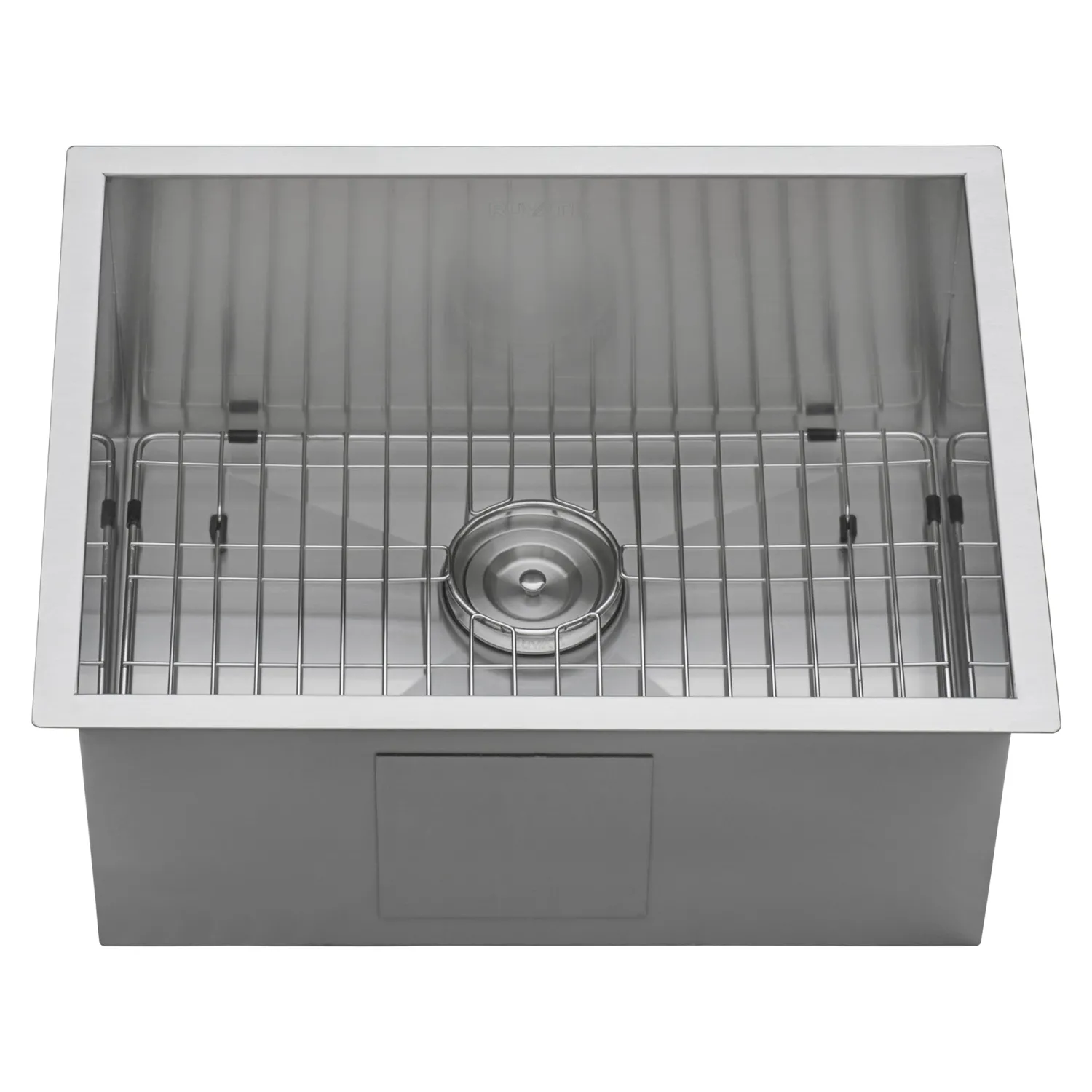 Discount 23" Undermount 16 Gauge Zero Radius Stainless Steel Single Bowl Kitchen Sink Stainless Steel Sinks|Single Bowl Sinks