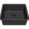 Hot 21" Undermount Kitchen Sink in 16 Gauge Gunmetal Bar / Prep Sinks