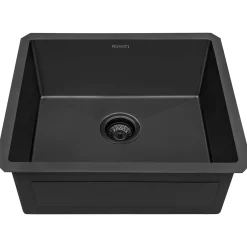 Hot 21" Undermount Kitchen Sink in 16 Gauge Gunmetal Bar / Prep Sinks