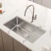 New 27" Undermount Stainless Steel Kitchen Sink Stainless Steel Sinks|Single Bowl Sinks