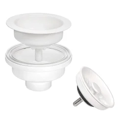 Outlet 23" White Granite Composite Undermount Single Bowl Kitchen Sink Single Bowl Sinks|Composite & Quartz Sinks