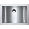 Outlet 20" x 14" Brushed Stainless Steel Rectangular Undermount Bathroom Sink Stainless Steel Sinks|Undermount