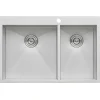 Hot 33 x 22" Drop-in 60/40 Double Bowl 16 Gauge Zero Radius Topmount Stainless Steel Kitchen Sink Drop-In / Top Mount Sinks|Stainless Steel Sinks