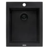 Hot 16 x 20" epiGranite Dual-Mount Granite Composite Single Bowl Kitchen Sink Drop-In / Top Mount Sinks|Sinks For Tight Spaces