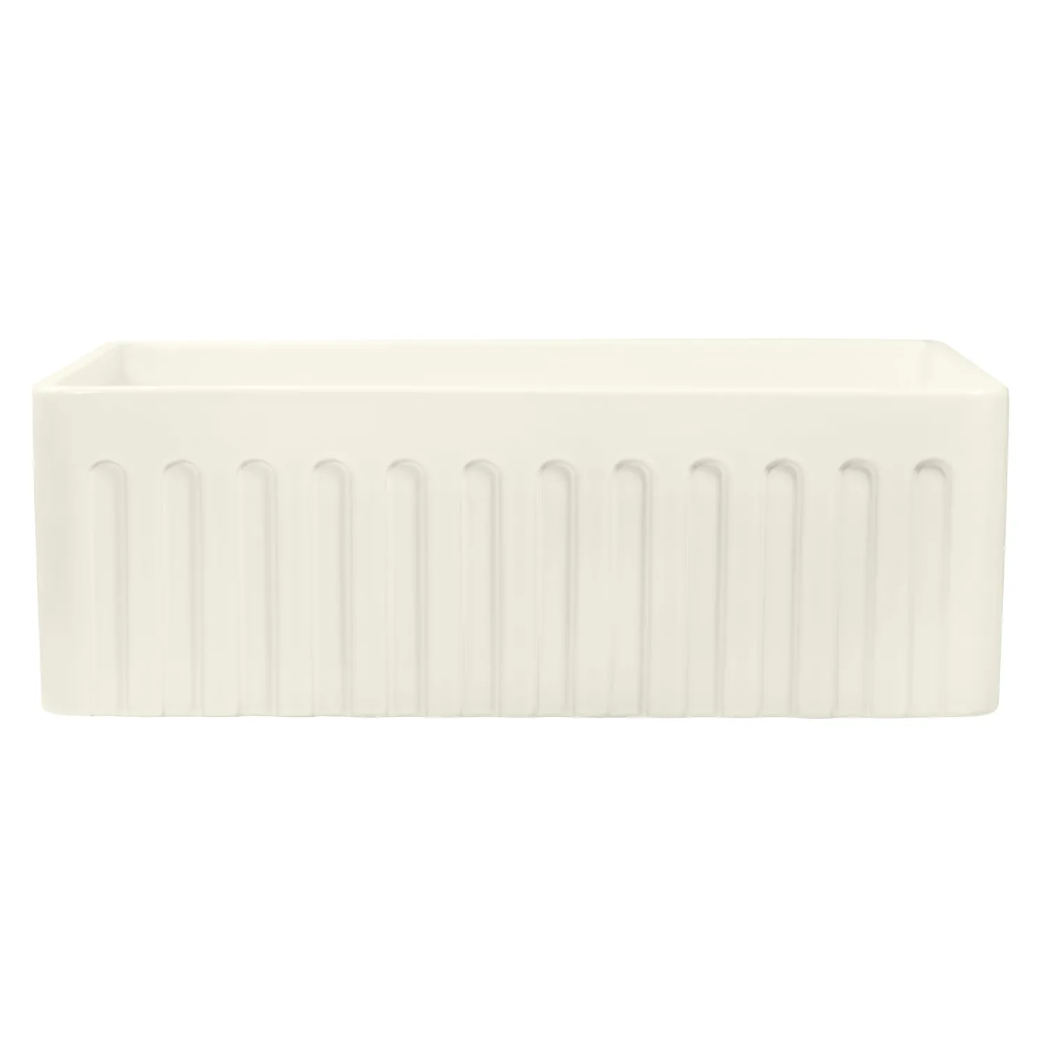 Discount 33 x 20" Fireclay Reversible Farmhouse Apron-Front Kitchen Sink Single Bowl Single Bowl Sinks|Apron Front / Farmhouse Sinks