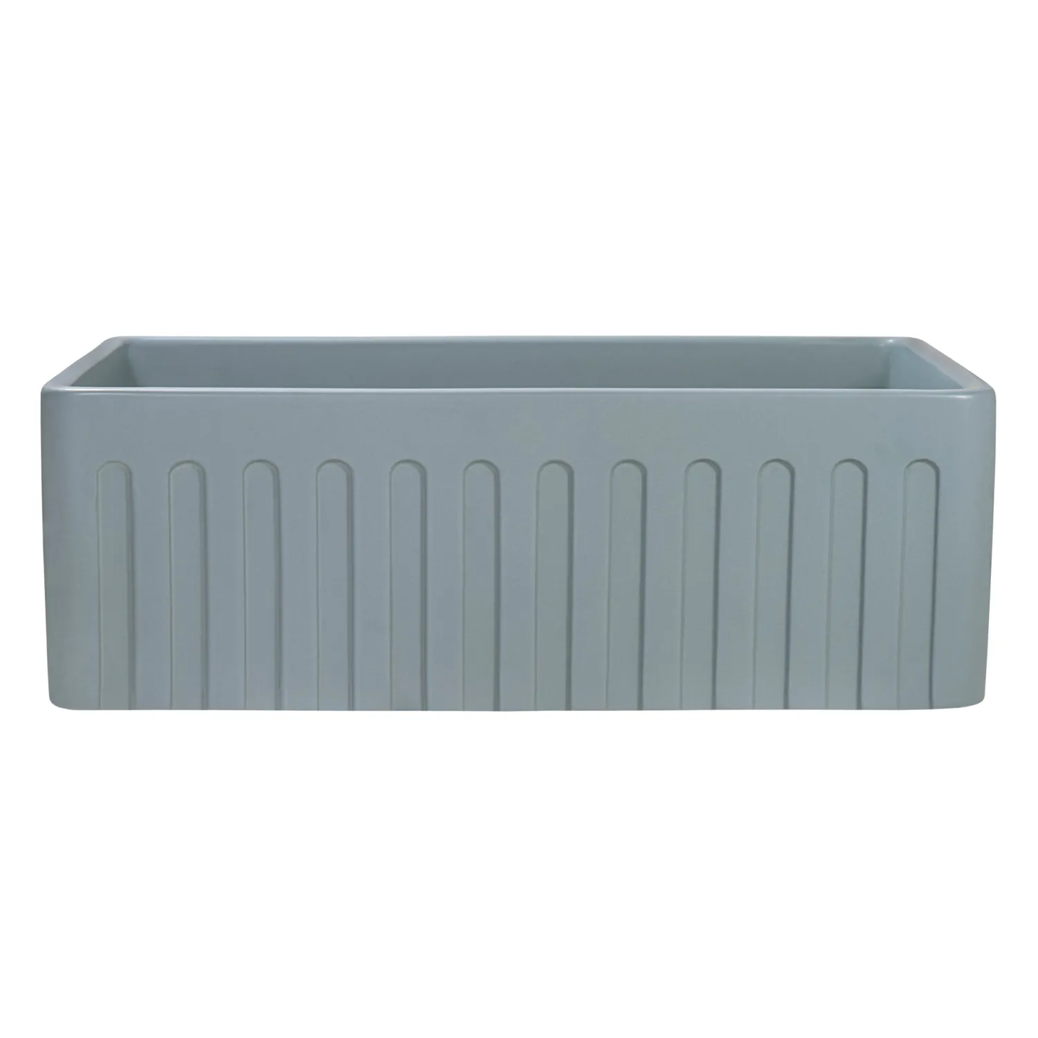 Discount 33 x 20" Fireclay Reversible Farmhouse Apron-Front Kitchen Sink Single Bowl Single Bowl Sinks|Apron Front / Farmhouse Sinks