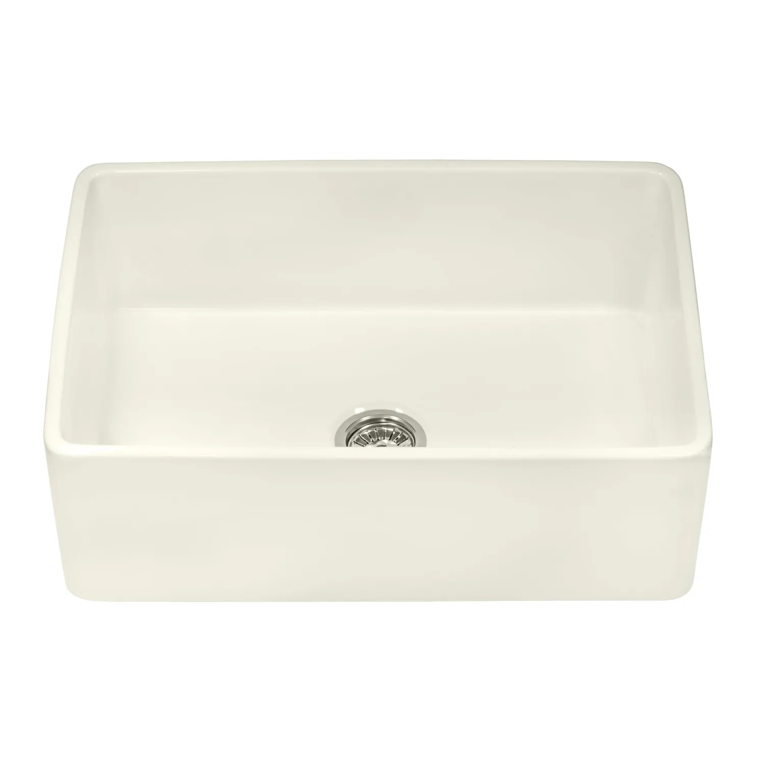 Discount 33 x 20" Fireclay Reversible Farmhouse Apron-Front Kitchen Sink Single Bowl Single Bowl Sinks|Apron Front / Farmhouse Sinks