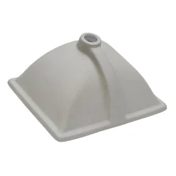 Clearance 17" x 12" Rectangular Undermount Bathroom Sink in White Undermount