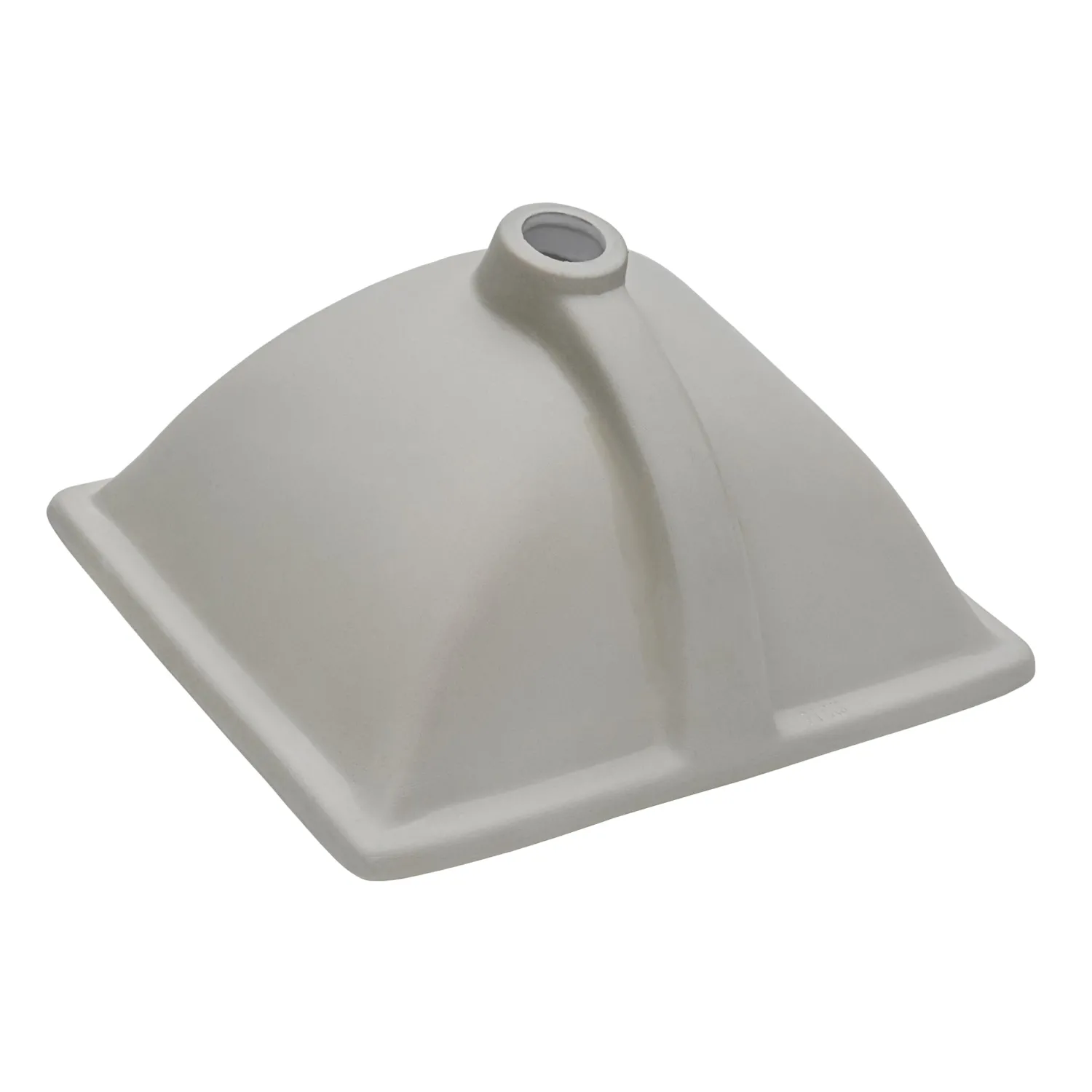 Clearance 17" x 12" Rectangular Undermount Bathroom Sink in White Undermount
