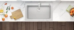 New 33" x 22" Topmount 16 Gauge Stainless Steel Kitchen Sink Drop-In / Top Mount Sinks|Stainless Steel Sinks