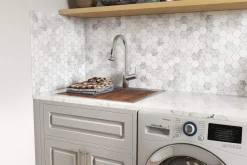 21" x 20" Topmount Laundry Utility Workstation Sink | 12" Deep Drop-In / Top Mount Sinks|Sinks For Tight Spaces