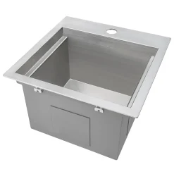 Online 15" x 15" Topmount Marine Grade T-316 Stainless Workstation Outdoor Sink - RVQ5215 Outdoor Sinks & Accessories|Laundry Room Chevron Down Icon