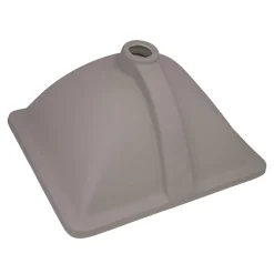 Sale 21" x 15" Undermount Bathroom Sink Black Rectangular Porcelain Ceramic with Overflow Undermount
