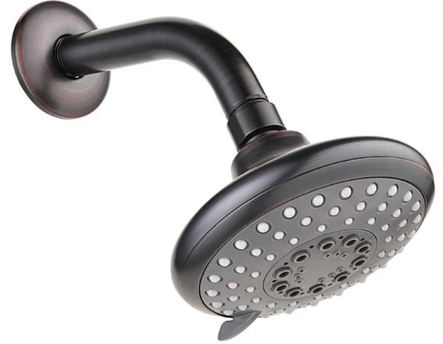 Clearance Shower Arm with 5-Jet Showerhead Shower Heads