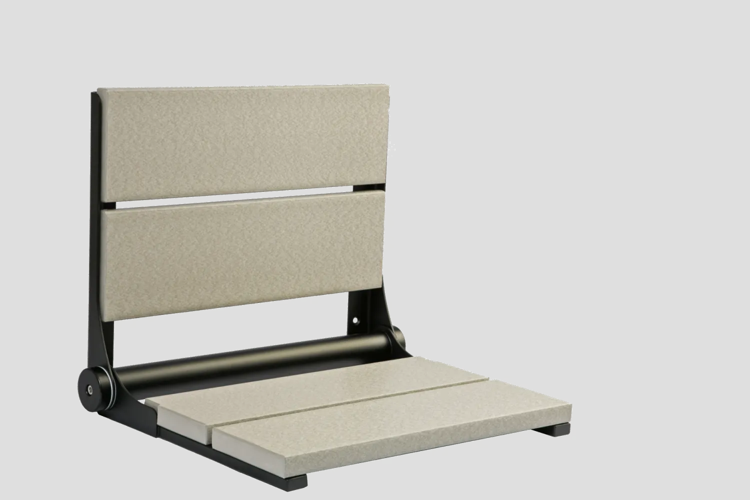 Sale 18" Shower Seat with Matte Black Frame Shower Seats