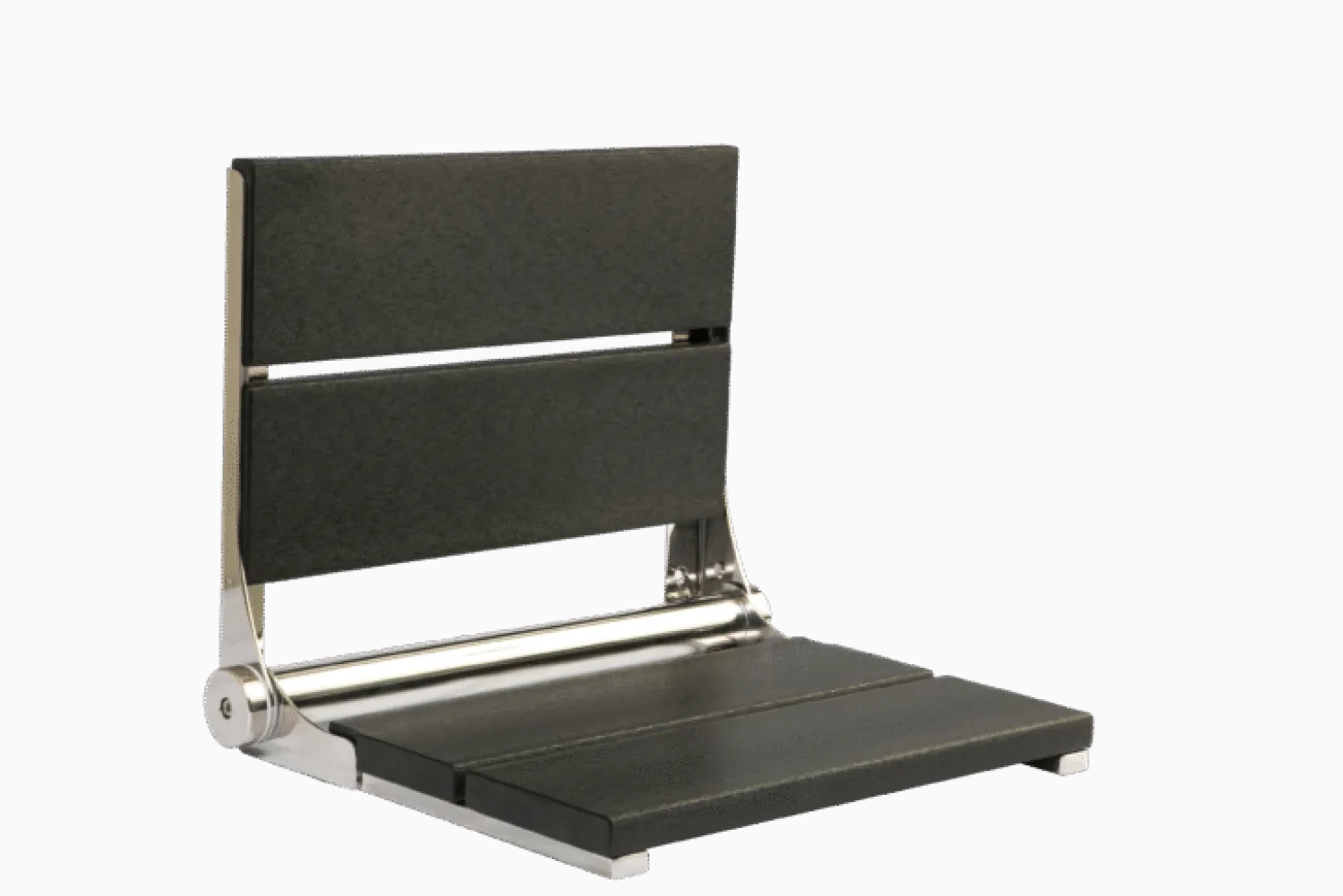18" Shower Seat with Polished Frame Shower Seats