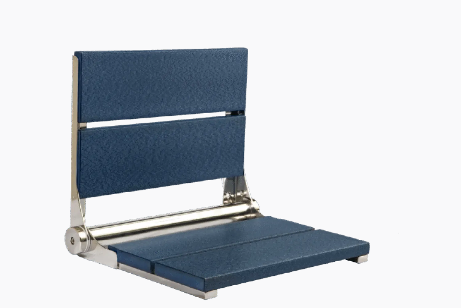 18" Shower Seat with Polished Frame Shower Seats