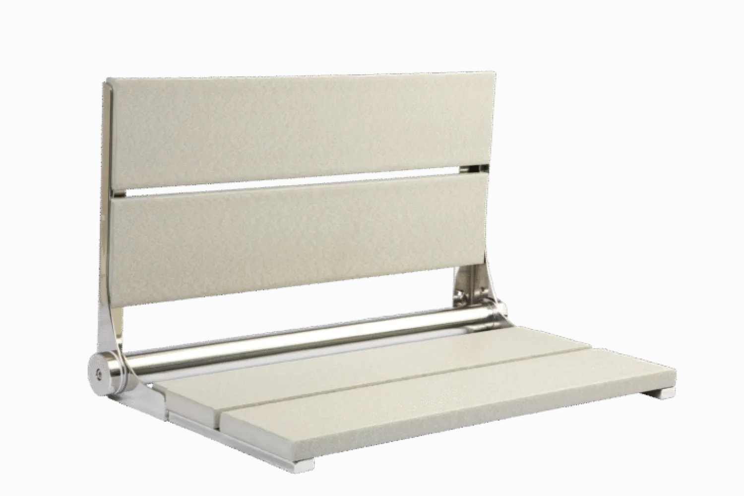 26" Shower Seat with Polished Frame Shower Seats