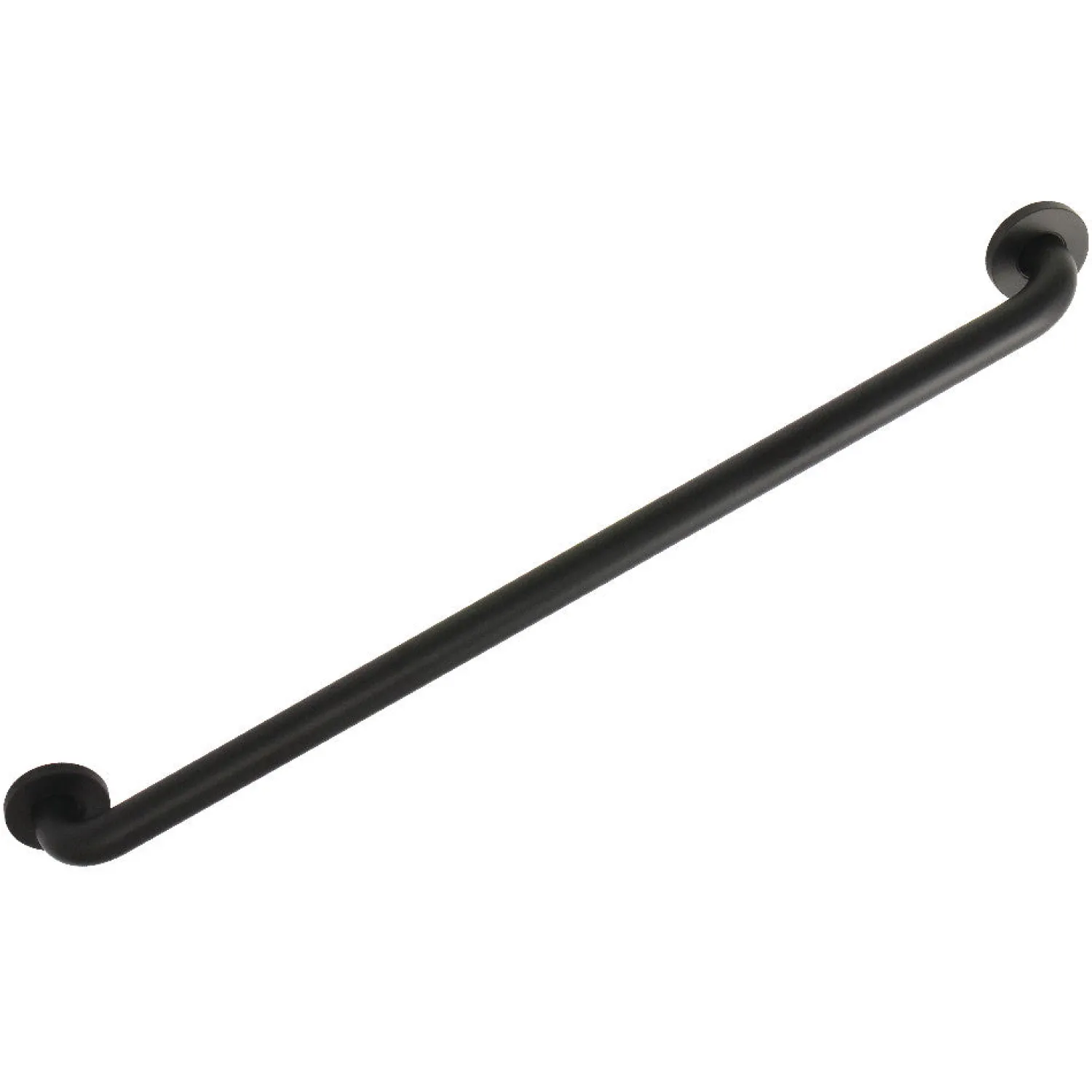 Best Silver Sage 42" Brass ADA Grab Bar in Matte Black Grab Bars