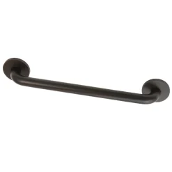 Outlet Silver Sage 24" Brass ADA Grab Bar in Matte Black Grab Bars
