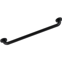 Discount Silver Sage 24" Brass ADA Grab Bar in Matte Black Grab Bars
